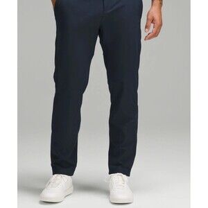 Lululemon Men’s ABC Classic-Fit 5 Pocket Pant 38 x 32  Warpstreme Navy Blue